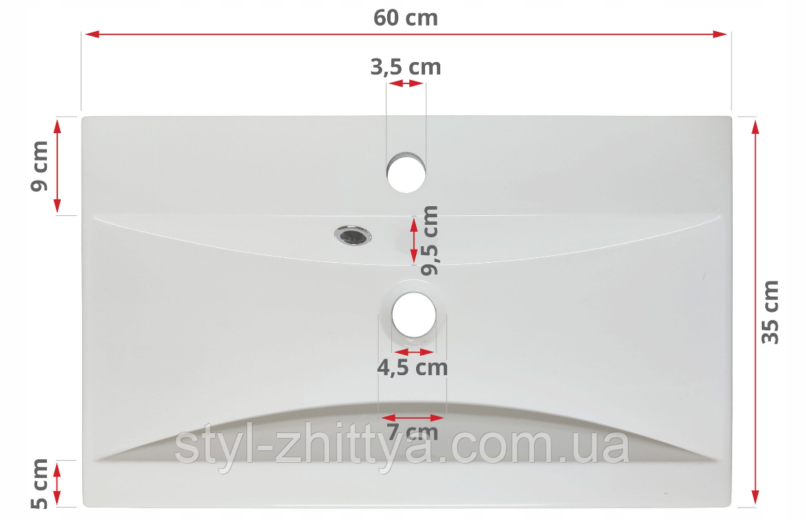 Набір меблів для ванної Montreal XL + умив. 60см / 5 ел. вотан/вотан - фото 3 - id-p1272389667