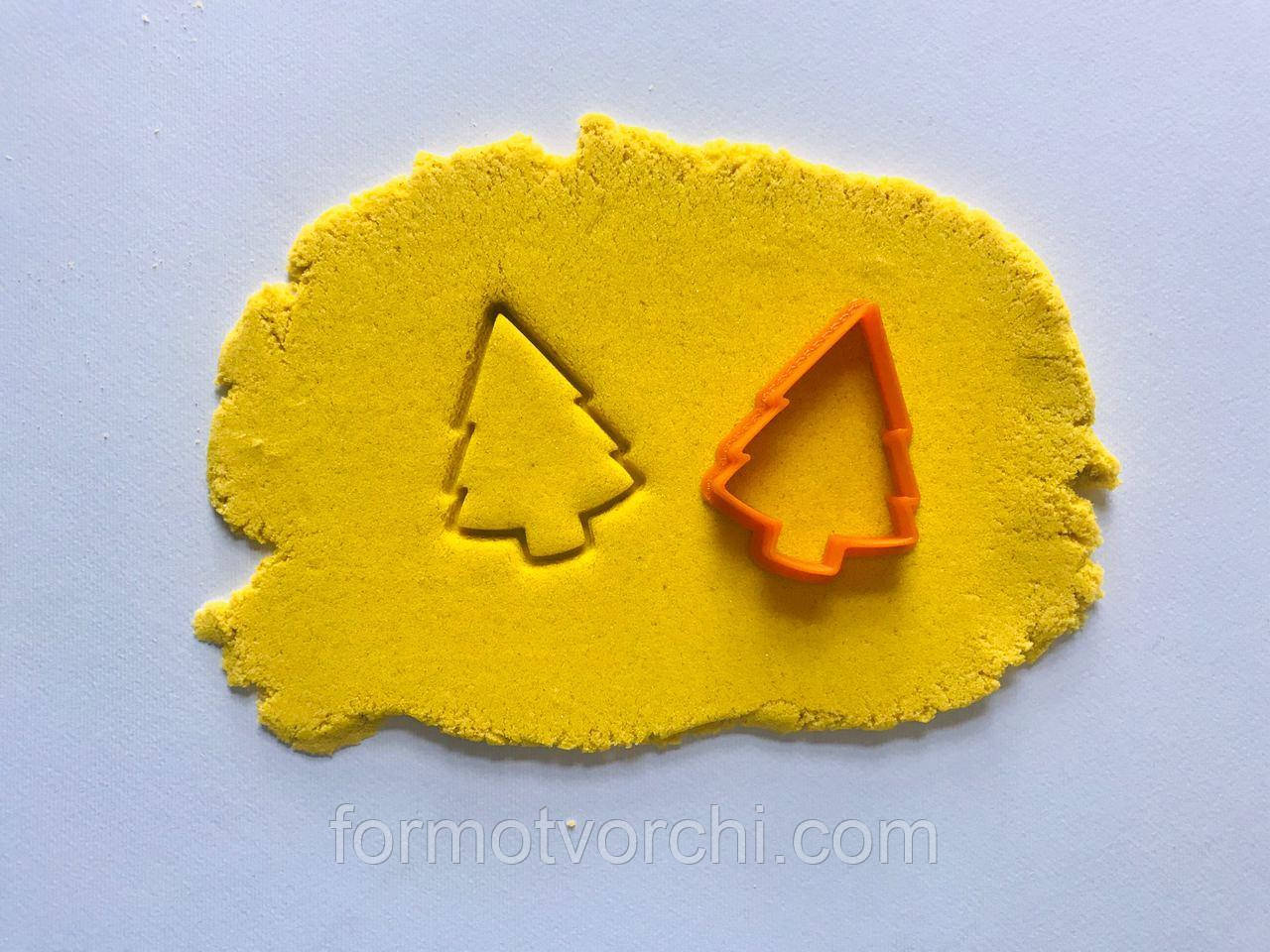 3D формочки-вирубки для пряників "Ялинка 5 см"