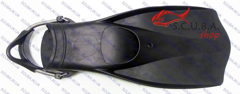 Гумові ласти BS Diver Tech Frog 2 цельнорезиновые з пружиною