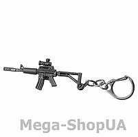 Брелок чоловічий металевий для ключів автомат зброя Counter Strike CS:GO / FC55