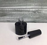 Пляшка чорна з пензликом, скло, 8 мл. (він), фото 4