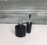 Пляшка чорна з пензликом, скло, 8 мл. (він), фото 5