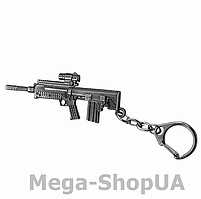 Брелок чоловічий металевий для ключів автомат зброя Counter Strike CS:GO / FC58