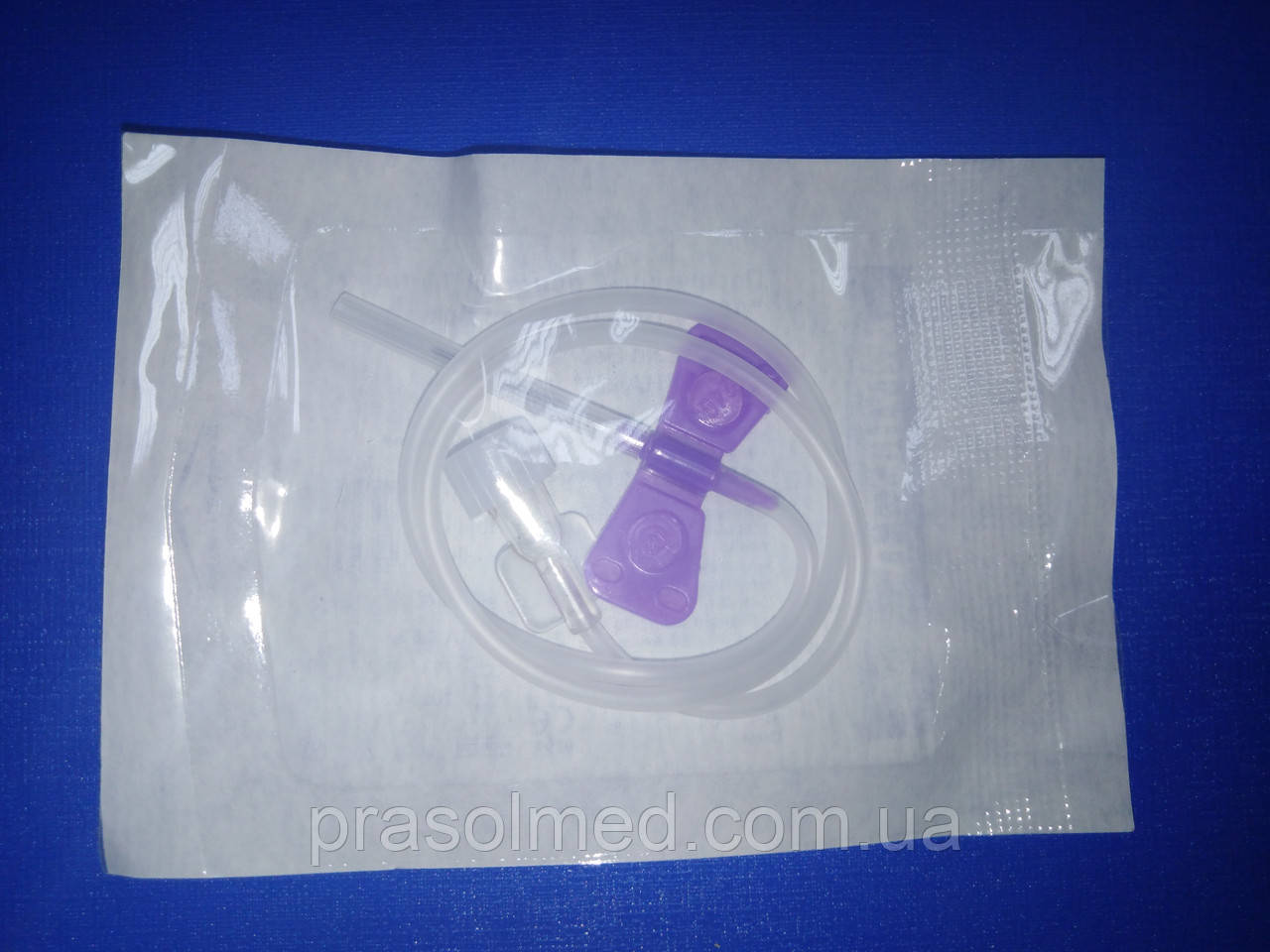 Катетер внутрішньовенний метелик (24G) Alexpharm, фото 1