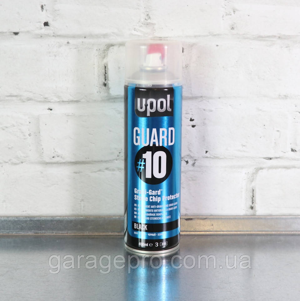 Антигравий U-POL Guard (аерозоль 450мл), фото 1