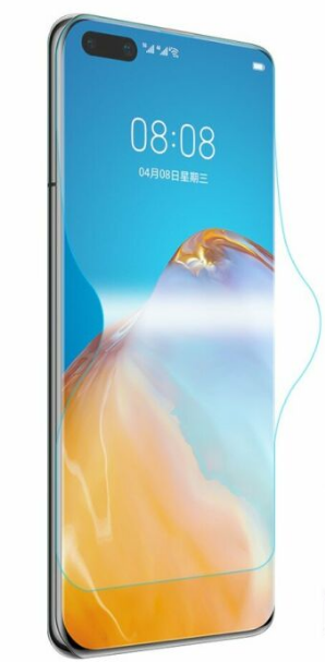 Гідрогелева захисна плівка AURORA AAA на HUAWEI P40 на весь екран прозора