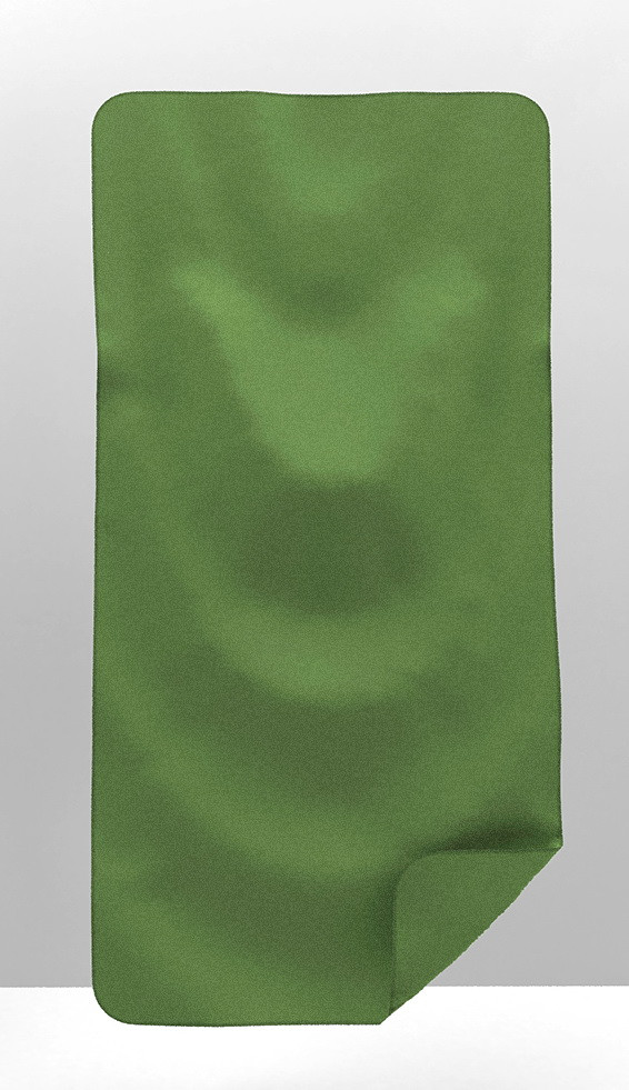 Рушник с нанесенням логотипу хакі