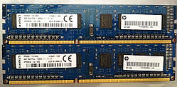 8GB 2x4GB DDR3L 1600MHz Kingston PC3L 12800U 1Rx8 RAM Оперативна пам'ять