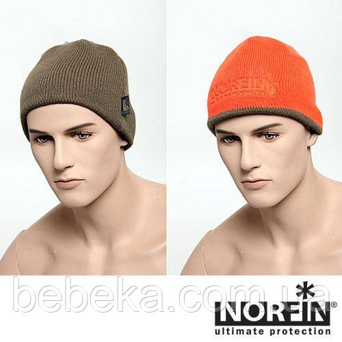 Шапка двостороння Norfin HUNTING REVERSE (хакі/оранж.) / L (756-L)