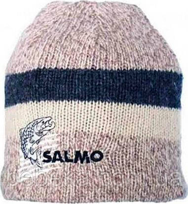 Шапка в'язана Salmo WOOL (підкл.фліс) р.XL (302744-XL)