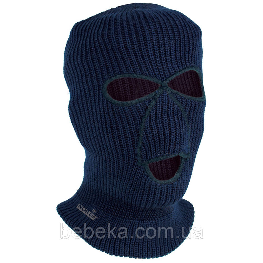 Шапка-маска в'язана Norfin KNITTED (т.зелен./ 100% акрил) р.XL (303323-XL)