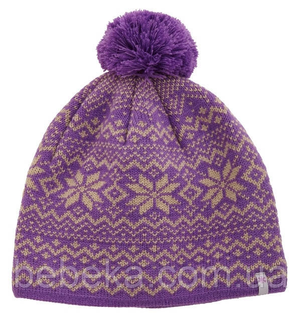 Шапка в'їхав пов'язана жіноч. Norfin Women NORWAY VIOLET (підкл.фліс / фіолет/100% акрил) р. M (305758-M), фото 1