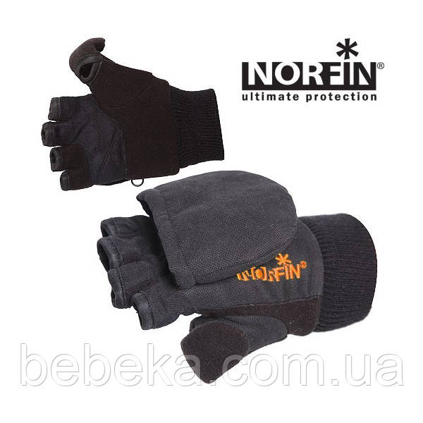 Рукавички-рукавиці підліткові з магнітом Norfin Junior (фліс / утеплювач / PL) р. L (308811-L)