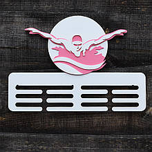 Медальниця плавця. Холдер для плавання. Плавання