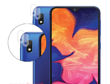 Захисне скло на камеру для Samsung Galaxy A10