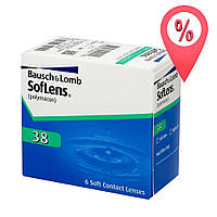 Контактні лінзи Soflens  38 Bausch+Lomb 6 шт