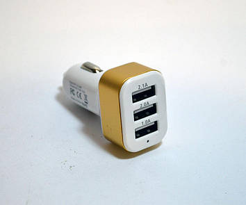 Автомобільний зарядний пристрій (USB-адаптер) 3USB SMART MINI