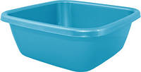 Таз господарський Алеана квадратний 9л, бірюзовий (121043)