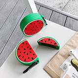 Чохол для навушників AirPods 1/2 Кавун круглий, фото 9