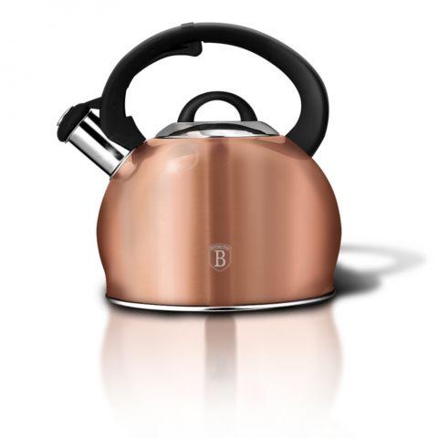 Чайник зі свистком Berlinger Haus Rose Gold Metallic Line 3 літри колір золотистий 1837ВН