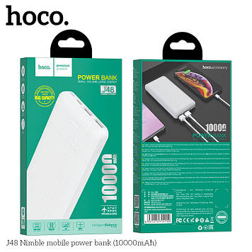 Портативна зарядка (power bank) HOCO J48 Nimble 10000Ah