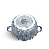 Набір каструль казанів із гранітним антипригарним покриттям Edenberg EB-8040 Набір кухонного посуду 14 предметів, фото 10