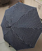 Зонтик в горошек цельный карбон - горох трость зонт зонты парасолька трость