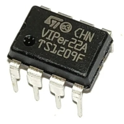 Мікросхема VIPER22A VIPER22, Перетворювач змінного струму на постійний DIP-8, фото 1