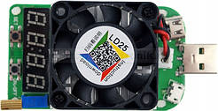 LD25 електронне навантаження USB 25 Вт 0,25 А - 4 А