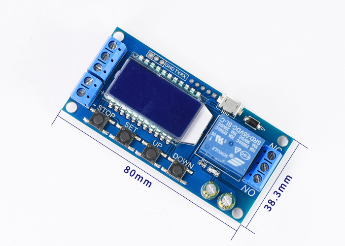 Таймер багатофункціональний, реле часу XY-LJ02, фото 1