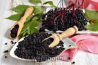 Бузина черная сушеная (ягода) 250 грамм