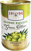 Оливки зеленые без косточки, Helcom 280 г Польша