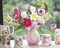 Картина по номерам "Цветы и сладости" Лавка Чудес 40 x 50 см (в коробке) (LC40066)