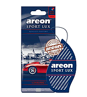 Areon Lux SPORT освіжувач повітря вітрило картонне CHROME (блістер)