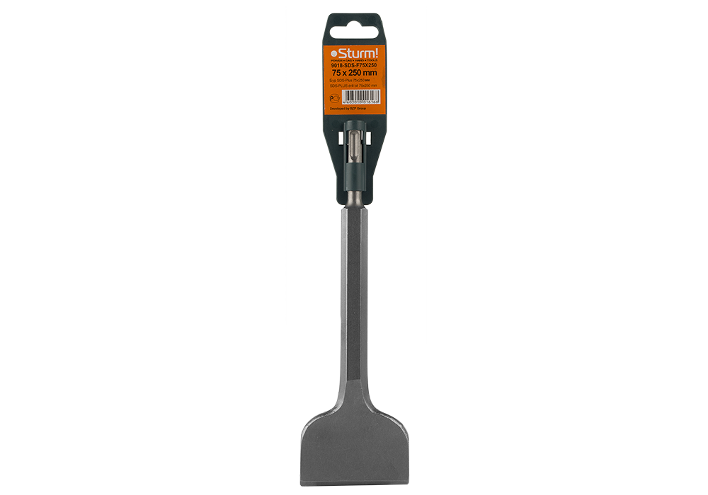 Насадка SDS+ долото (75х250мм) Sturm 9018-SDS-F75x250