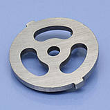 Решітка м'ясорубки Rainberg RB-670 RB-671 RB-672 RB-673 RB-674 RB-675 RB-676 RB-6303 RB-6304 RB-6305 ковбасна, фото 2