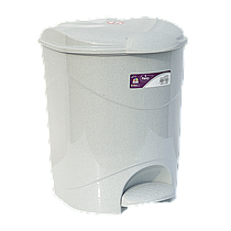 Відро для сміття з педаллю Irak Plastik Bella №3 30л жовтий