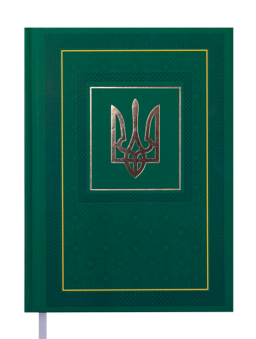 Діловий щоденник недатований BM.2006-04 NATION A5 288 стор зелений (10)