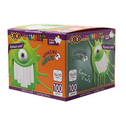 Крейда біла 100шт ZB.6719-12 картонна коробка SMART Line (1/12/3000)