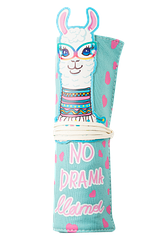 Пенал ZB.704202 РОЛ ЛАМА м'який 26х19.5 см/18.5х3х3 см, бірюзовий ZiBi (1/100)