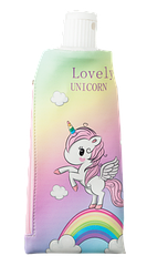 Пенал ZB.704203 ЗУБНА ПАСТА ЄДИНОРІГ м'який 25х10х6 см, рожевий ZiBi (1/100)