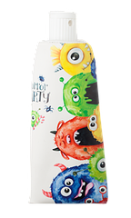 Пенал ZB.704205 ЗУБНА ПАСТА МОНСТРИКИ м'який 25х10х6 см, білий ZiBi (1/100)