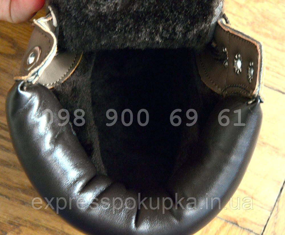 Мужские Зимние ботинки Timberland с Мехом Коричневые | (3 цвета) 45 - фото 5 - id-p1270213999