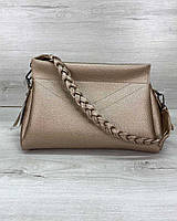 Жіноча сумка «Paris» золота
