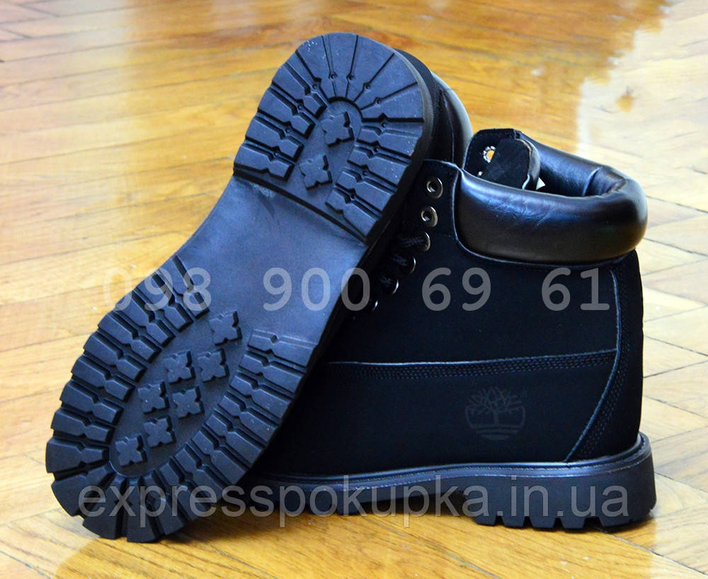 Мужские Зимние ботинки Timberland с Мехом Черные | (3 цвета) 40 - фото 6 - id-p1270923713
