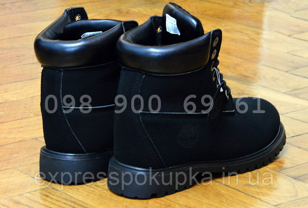 Мужские Зимние ботинки Timberland с Мехом Черные | (3 цвета) 39 - фото 5 - id-p1270923714