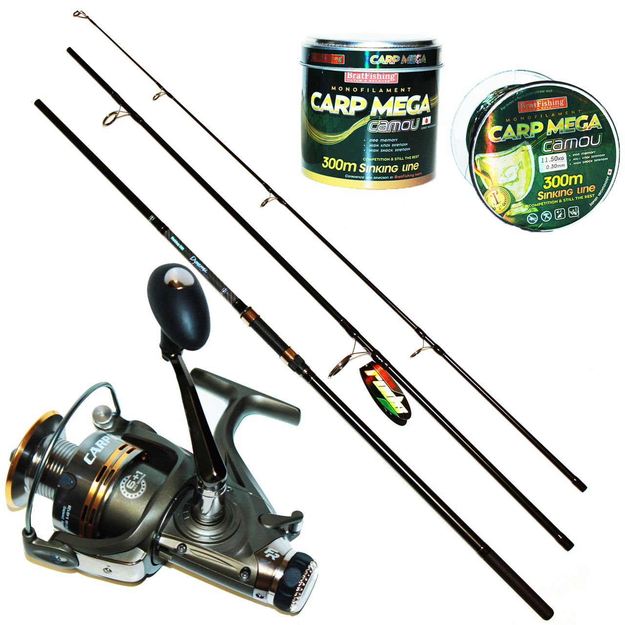 Набір на карпа Fishing ROI Dynamic "Еліт" (вудилище 3.9 м.)