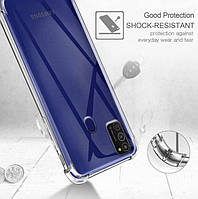 Противоударный прозрачный чехол для Samsung Galaxy A21s/A217