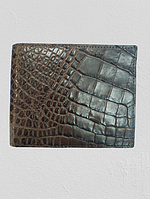 Чоловічий гаманець зі шкіри крокодила RIVER (WW 061 Brown)