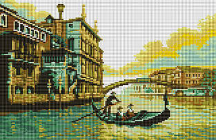 Набір алмазной мозаїки NKF Гавань F0150